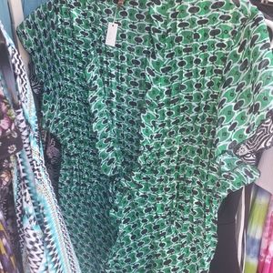 2 Tops, 1 chiffon skirt